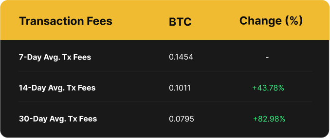 Luxor Bitcoin Transaction Fees